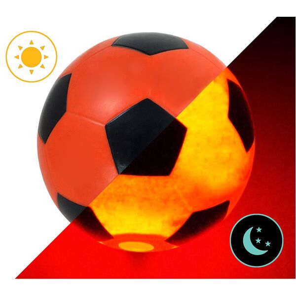 

Мяч футбольный Jymindge с LED подсветкой 5 размер Orange-Black (3_7789)