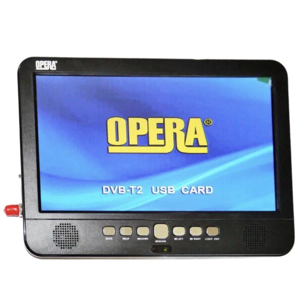 

Портативный телевизор Opera 1002 10" Т2 Black (4_00034)