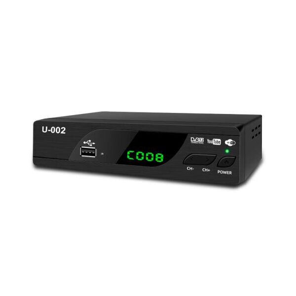 

Внешний тюнер DVB-T2 RIAS U-002 IPTV+Wi-Fi+FullHD Black (2_009067)