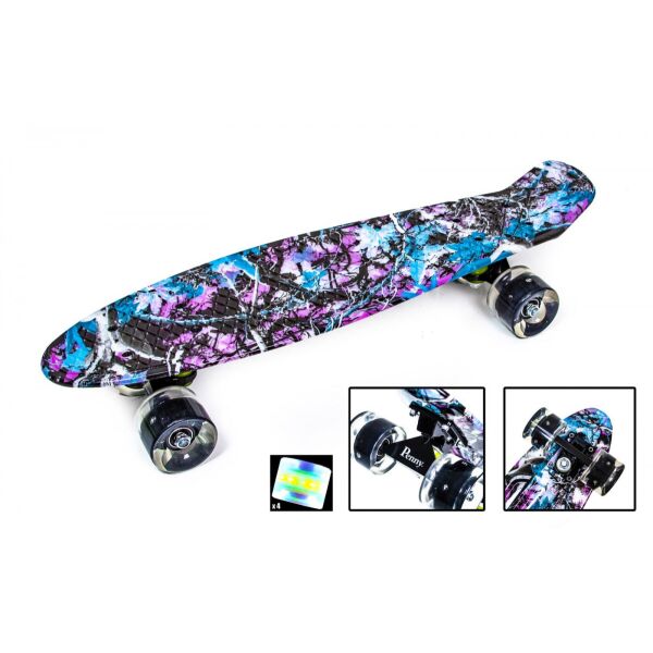 

Penny Board "Фиолетовый Лес" Светящиеся колеса