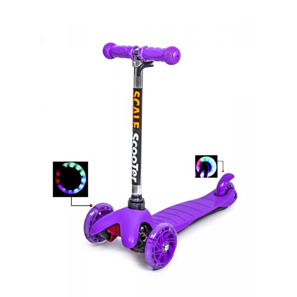 

Трехколесный самокат Scale Scooter MINI Фиолетовый