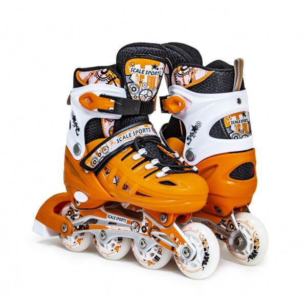 

Раздвижные роликовые коньки Scale Sport LF 905, размер 38-41 оранжевый
