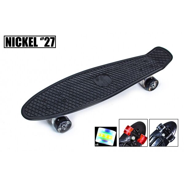 

Пенниборд Penny Scale Nickel 27 " Светящиеся колеса Черный
