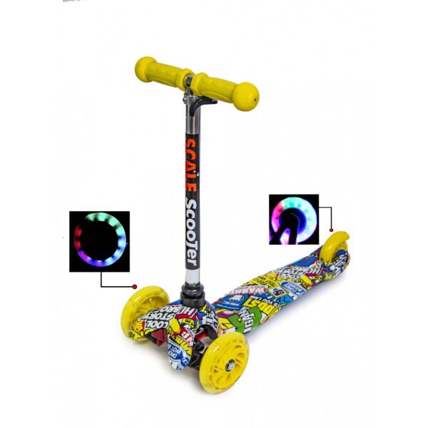 

Трехколесный самокат Scale Scooter MINI Hot Wheels
