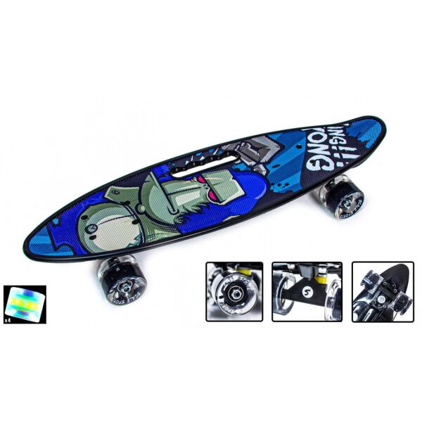 

Penny Board С Ручкой Scale Sports King Kong Светящиеся колеса