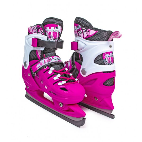 

Коньки раздвижные Scale Sport. Pink р29-33