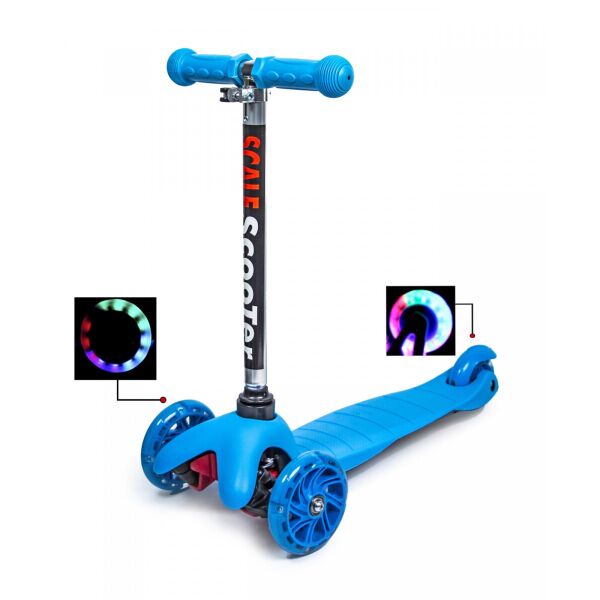 

Трехколесный самокат Scale Scooter MINI Голубой