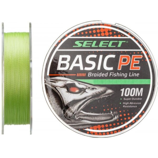 

Шнур Select Basic PE (салат.) 100м 0.16мм 8,3кг/18lb