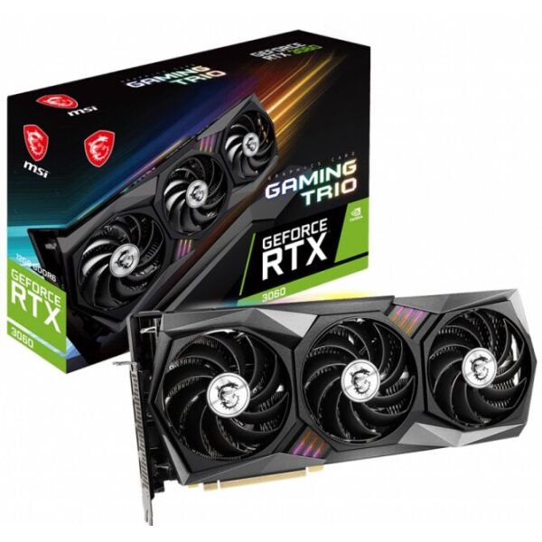 

Видеокарта GeForce RTX 3060 12Gb GDDR6 MSI GAMING Z TRIO