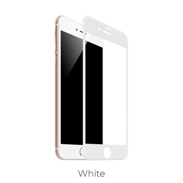 

Защитное стекло 5D Hoco Flash attach G1 для Apple iPhone 7 /8 White