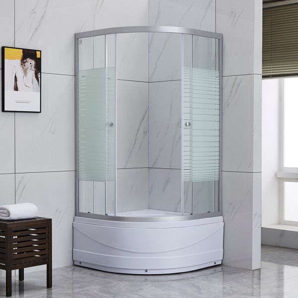 

Душевая кабина Lidz Wieza SC80x80.SAT.HIGH.L, стекло Linie 4 мм