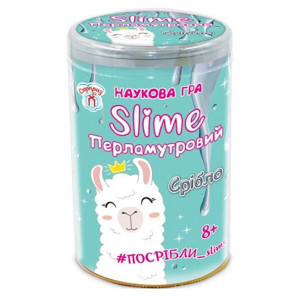 

Научная игра Серебряный перламутровый SLIME Ранок 12132044