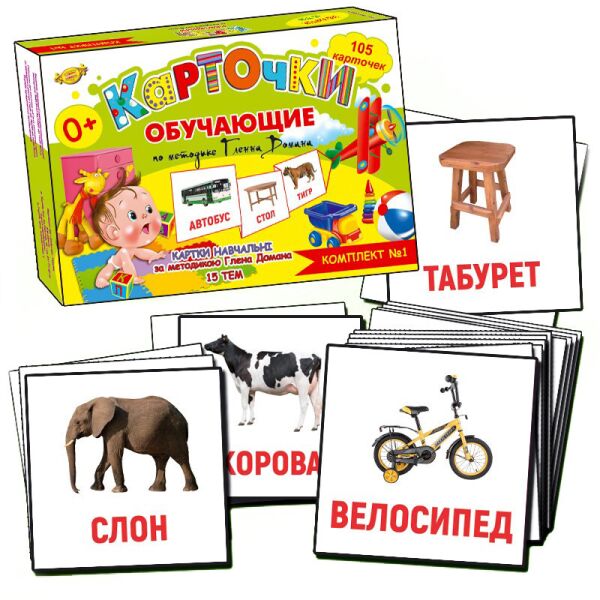 

Карточки обучающие Гленна Домана №1 Мастер MKC0226 (рус.)