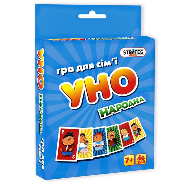 

Настольная игра Уно народная 7014 (укр.)