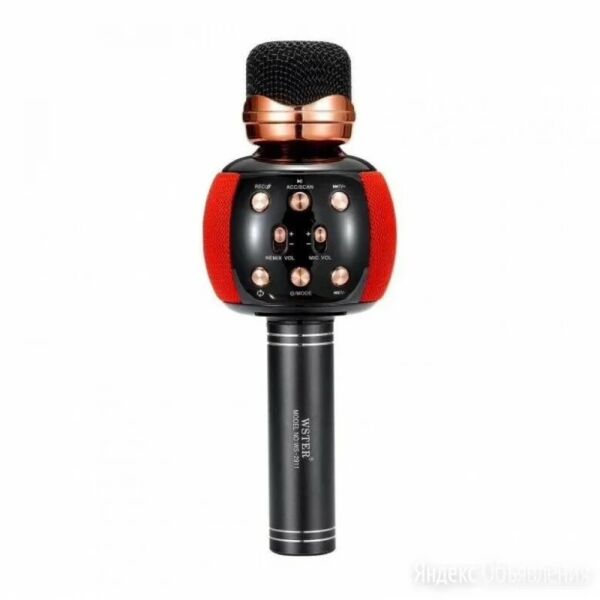 

Микрофон караоке M137 с колонкой (Red)