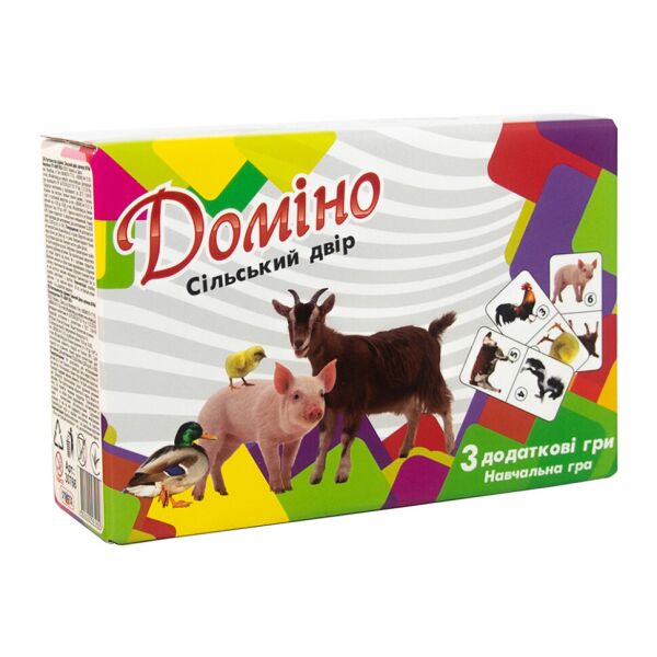 

Настольная игра Домино Сельский двор 30766 (укр.)