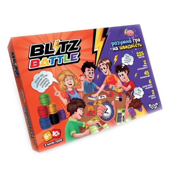 

Настольная игра Blitz Battle G-BIB-01-01U укр