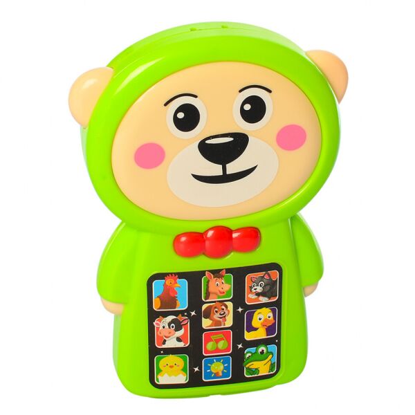 

Игрушечный телефон Мишка M 4052 с песенками и стихами (Зеленый)