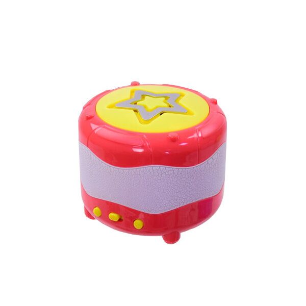 

Музыкальная игрушка барабан 903E со световыми эффектами (Красный)