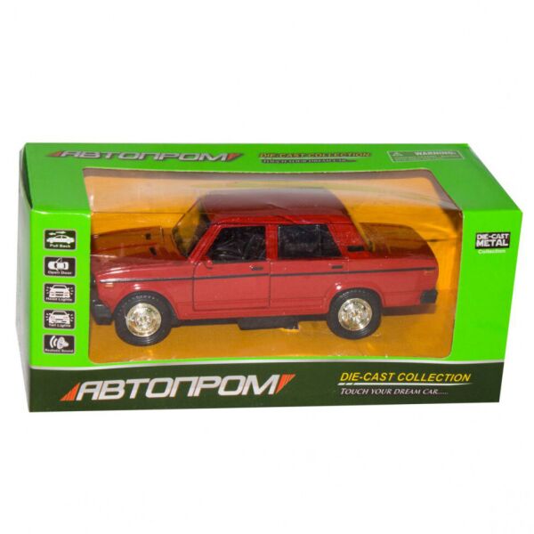 

Машинка ВАЗ 2106 АВТОПРОМ 7793 1:32 (Красный)