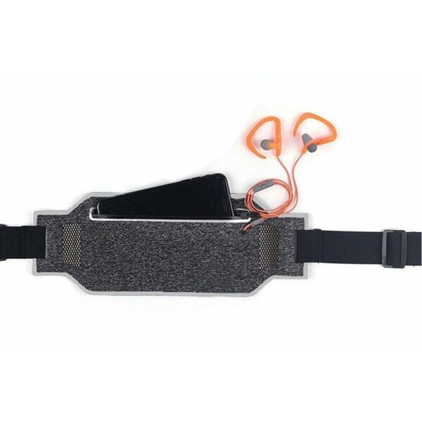 

Спортивный чехол на пояс Deexe Cycling Waist Bag - Grey