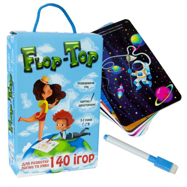 

Настольная развивающая игра Flop-Top 30868 (укр.)