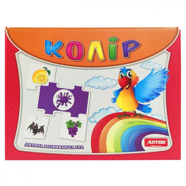 

Детская развивающая игра-пазл Цвета 0536ATS от 3х лет