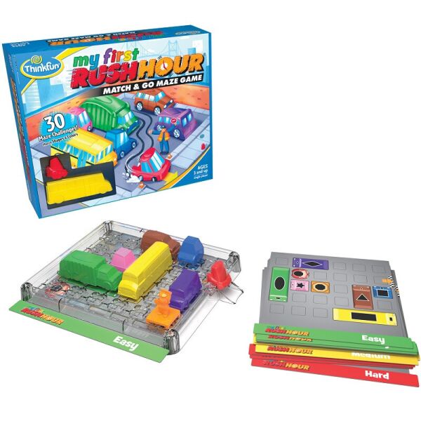 

Детская игра-головоломка Час Пик | ThinkFun My First Ruch Hour 5090 для самых маленьких