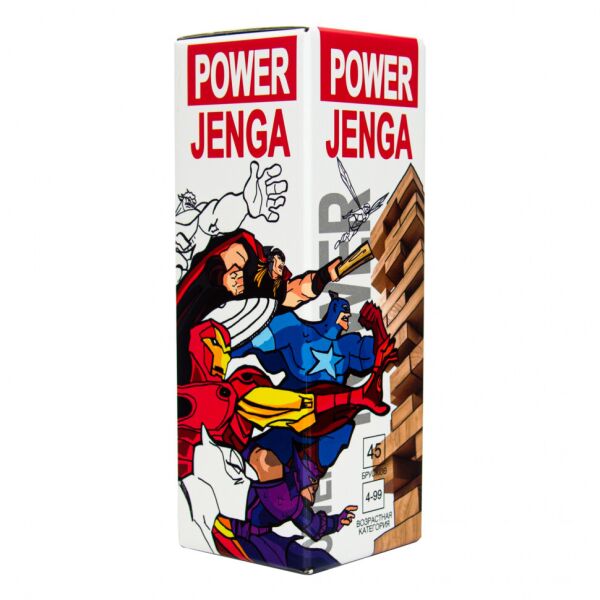 

Настольная игра Power Jenga Strateg PL 32104