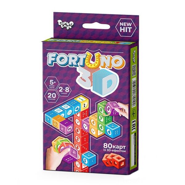

Настольная игра Fortuno 3D G-F3D-01-01U укр