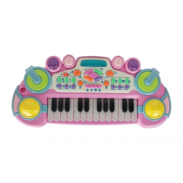

Детский синтезатор CY-6032B(Pink), 24 клавиши