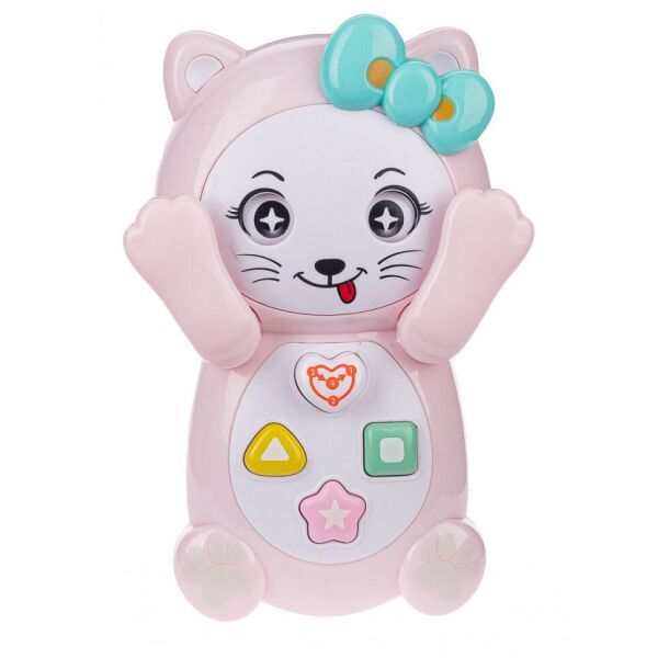 

Детский интерактивный телефон ''Ау котик'' 7828 PLAY SMART на рус. языке (Pink)
