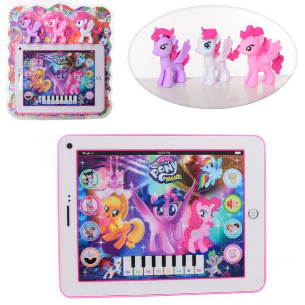 

Детский развивающий планшет Little Pony 679 с фигурками пони в наборе
