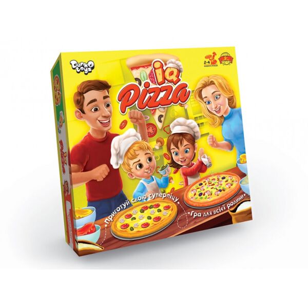 

Симейная настольная игра IQ Pizza G-IP-01U на укр. языке