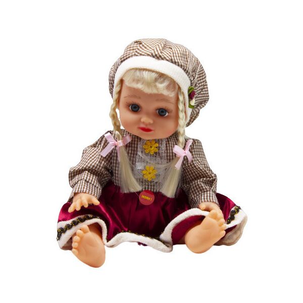

Кукла музыкальная Алина 5139/52/53/54 33 см (в клетчатом платье с цветочками)