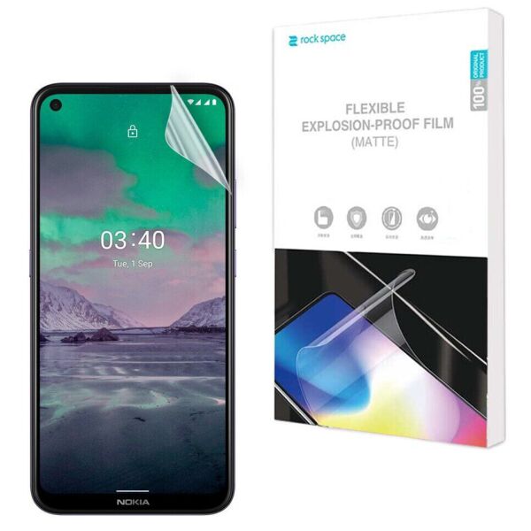 

Антибликовая пленка на экран RockSpace Matte для Nokia 3.4