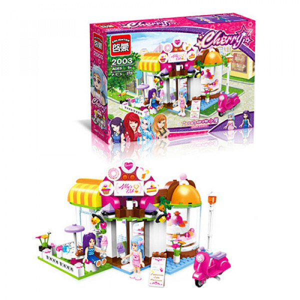 

Конструктор Enlighten Brick 2003 ЧЕРРИ - Кафе (277 дет.)