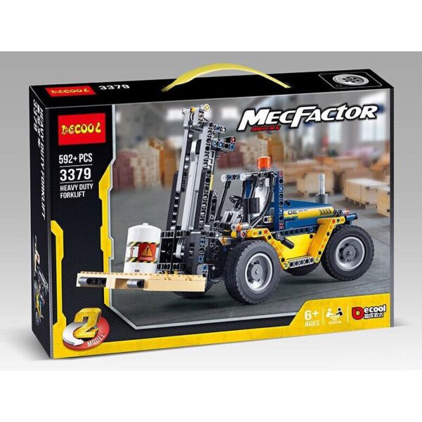 

Конструктор DECOOL 3379 TECHNIC - Погрузчик (592 дет.)
