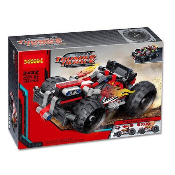 

Конструктор DECOOL 3422 TECHNIC - Машинка (139 дет.)