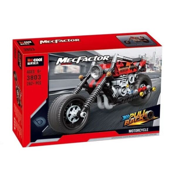 

Конструктор DECOOL 3803 Technic - Мотоцикл (262 дет.)