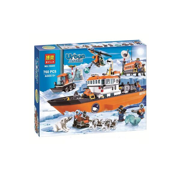 

Конструктор BELA 10443 ГОРОД - Арктическая база (760 дет.)