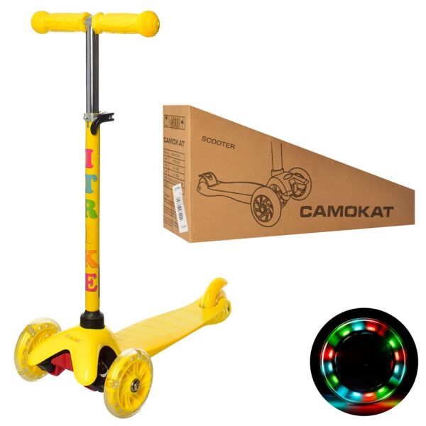 

Самокат iTrike BB3-013-4-Y желтый