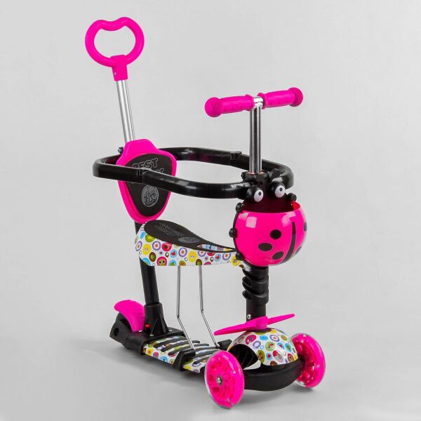 

Самокат BEST SCOOTER S-6106 5в1 с бампером (колеса светятся)