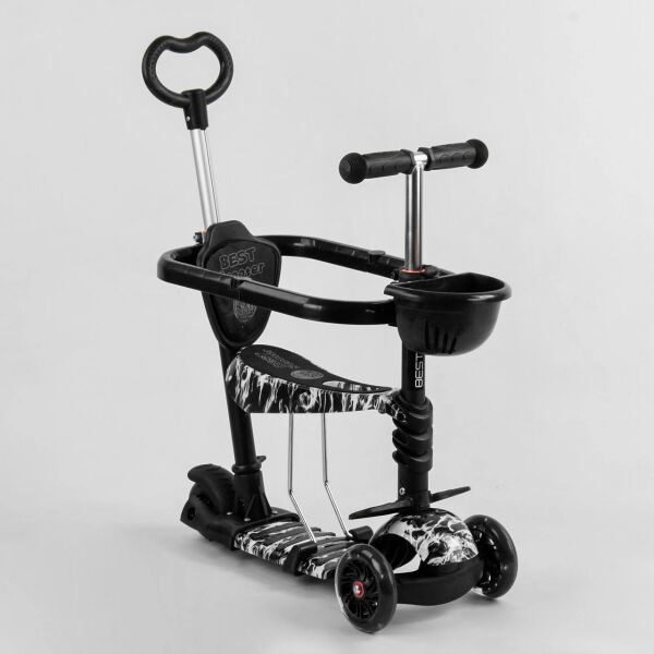 

Самокат BEST SCOOTER S-0203 5в1 с бампером (колеса светятся)
