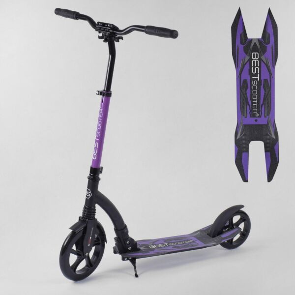 

Самокат BEST SCOOTER 93738 фиолетовый (1 амортизатор)