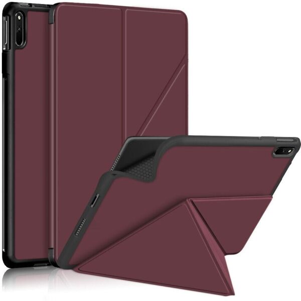 

Чехол Deexe Origami Case для Huawei MatePad 11 - Wine Red