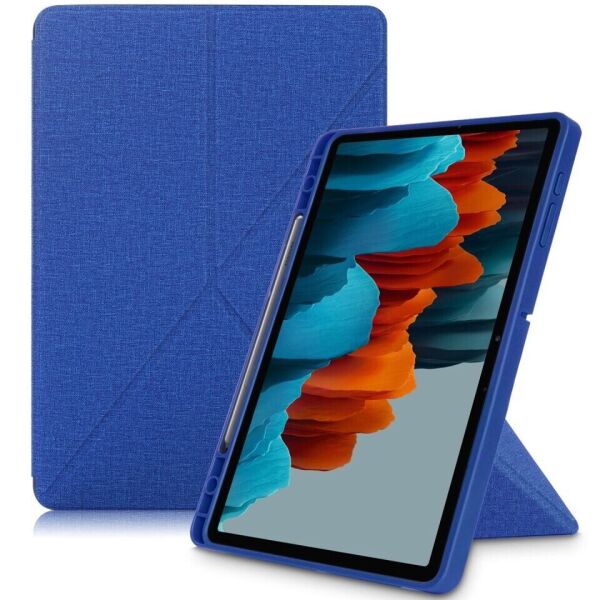 

Чехол Deexe Origami Case для Samsung Galaxy Tab S7 FE (T730/T736) - Blue