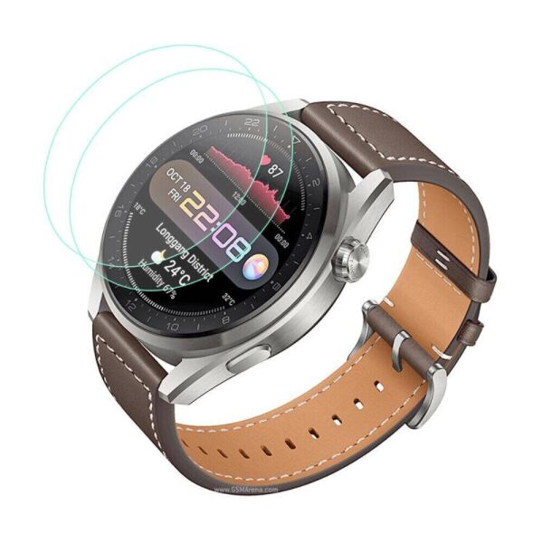 

Комплект защитных стекол Deexe Screen Protector для Huawei Watch 3 Pro