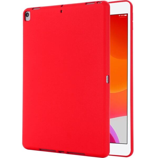 

Защитный чехол Deexe Silicone Shell для Apple iPad 10.2 (2019) / iPad 10.2 (2020) - Red
