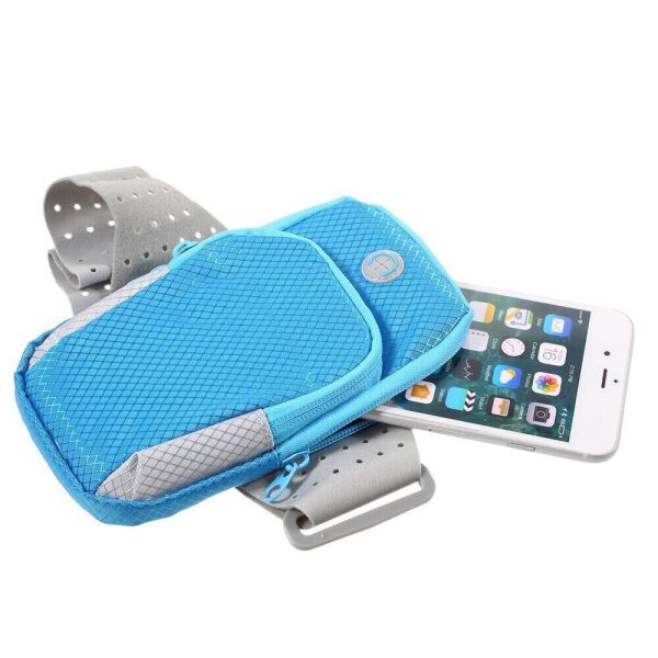 

Чехол на руку Deexe Sport для смартфонов с диагональю до 6 дюймов - Blue